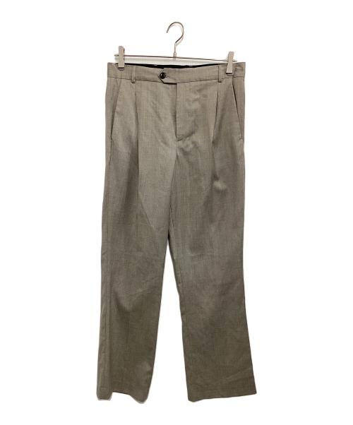 lownn（ローン）lownn (ローン) Straight trousers グレー サイズ:46の古着・服飾アイテム