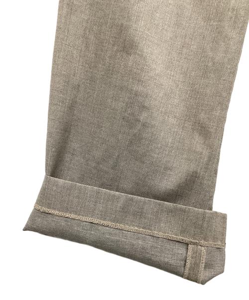 lownn（ローン）lownn (ローン) Straight trousers グレー サイズ:46の古着・服飾アイテム