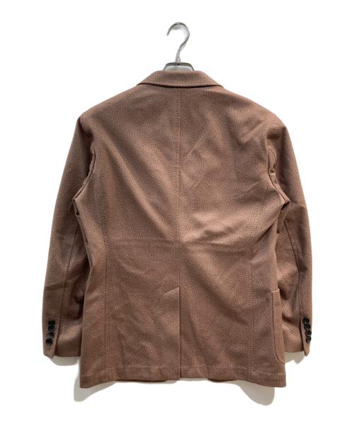 ESTNATION（エストネーション）ESTNATION (エストネーション) ダウンファブリック セットアップジャケット ブラウン サイズ:Mの古着・服飾アイテム