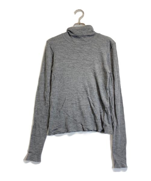 R'IAM PLAGE（リアム プラージュ）R'IAM PLAGE (リアム プラージュ) super 100s jersey タートル グレー サイズ:ーの古着・服飾アイテム