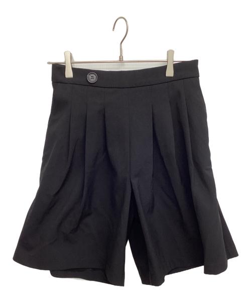 eunoia（ユノイア）eunoia (ユノイア) ジャカード ラップ付きパンツ ブラック サイズ:Freeの古着・服飾アイテム