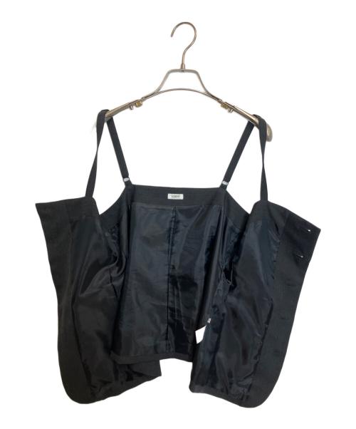 LOEFF（ロエフ）LOEFF (ロエフ) ギャバ キャミソール ベスト チャコールグレー サイズ:1の古着・服飾アイテム