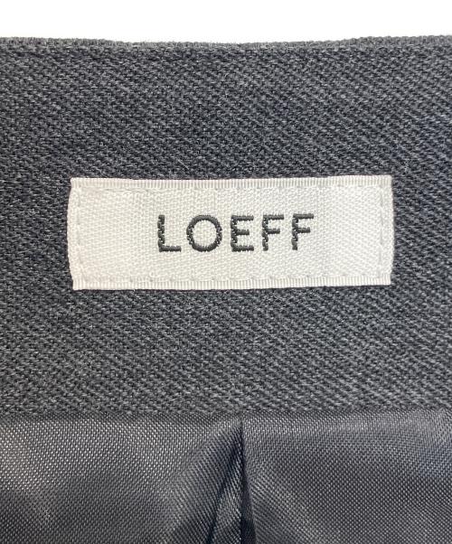 LOEFF（ロエフ）LOEFF (ロエフ) ギャバ キャミソール ベスト チャコールグレー サイズ:1の古着・服飾アイテム