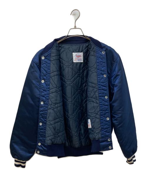 STARTER（スターター）STARTER (スターター) MLB New York Yankees (MLBニューヨークヤンキース) 90'S スタジャン ネイビー サイズ:Lの古着・服飾アイテム