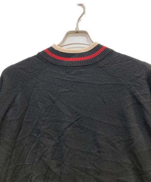 BLUE LABEL CRESTBRIDGE（ブルーレーベルクレストブリッジ）BLUE LABEL CRESTBRIDGE (ブルーレーベルクレストブリッジ) ハイネックニット ブラック サイズ:38の古着・服飾アイテム