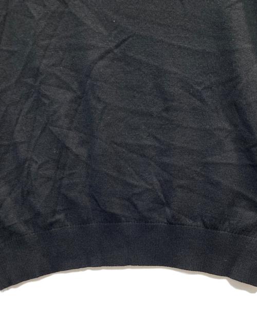 BLUE LABEL CRESTBRIDGE（ブルーレーベルクレストブリッジ）BLUE LABEL CRESTBRIDGE (ブルーレーベルクレストブリッジ) ハイネックニット ブラック サイズ:38の古着・服飾アイテム