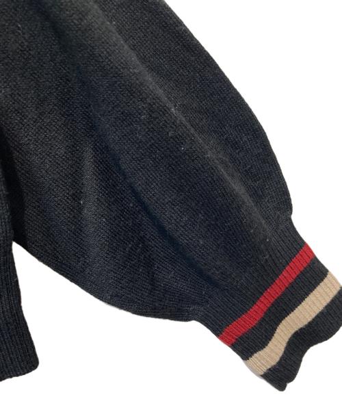 BLUE LABEL CRESTBRIDGE（ブルーレーベルクレストブリッジ）BLUE LABEL CRESTBRIDGE (ブルーレーベルクレストブリッジ) ハイネックニット ブラック サイズ:38の古着・服飾アイテム