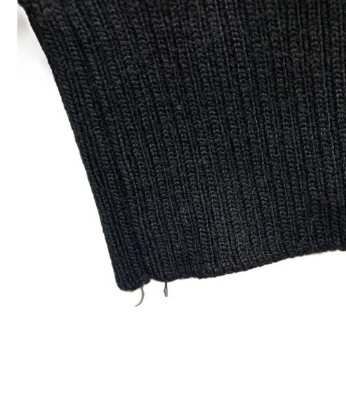BLUE LABEL CRESTBRIDGE（ブルーレーベルクレストブリッジ）BLUE LABEL CRESTBRIDGE (ブルーレーベルクレストブリッジ) ハイネックニット ブラック サイズ:38の古着・服飾アイテム