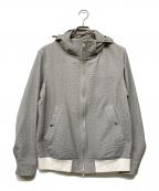BLACK LABEL CRESTBRIDGEブラックレーベル クレストブリッジ）の古着「ジップアップジャケット」｜グレー