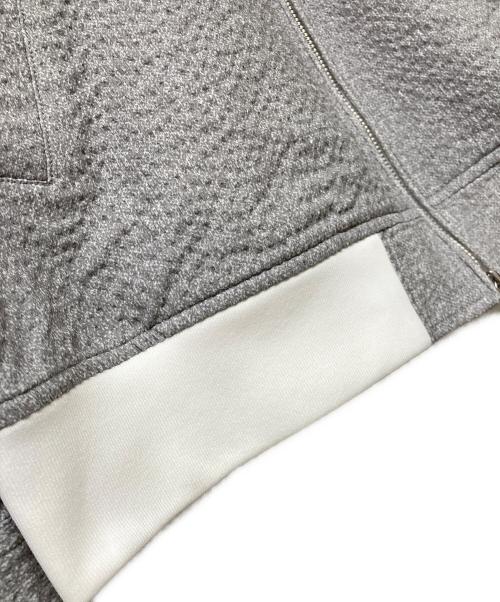 BLACK LABEL CRESTBRIDGE（ブラックレーベル クレストブリッジ）BLACK LABEL CRESTBRIDGE (ブラックレーベル クレストブリッジ) ジップアップジャケット グレー サイズ:Lの古着・服飾アイテム