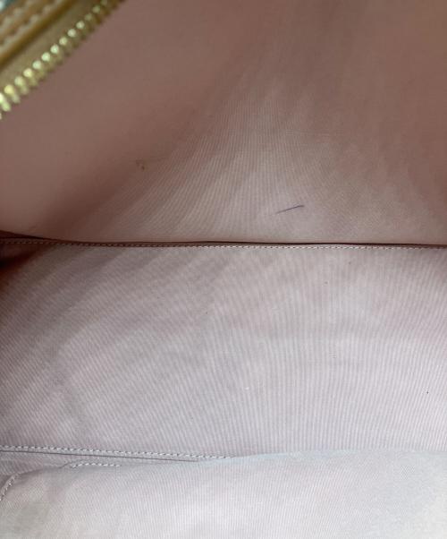 Kate Spade（ケイトスペード）Kate Spade (ケイトスペード) フラワージャガードストライプミディアムトートバッグの古着・服飾アイテム