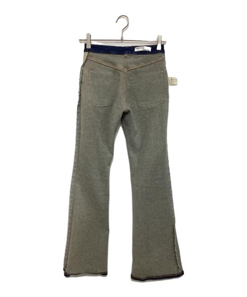 L'appartement（アパルトモン）L'appartement (アパルトモン) デニムパンツ インディゴ サイズ:63.5cm (W25)の古着・服飾アイテム