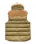Cape HEIGHTS (ケープハイツ) レザー切替ダウンベスト ベージュ サイズ:Ｓ：6000円