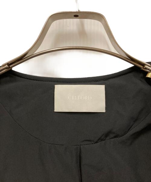 CELFORD（セルフォード）CELFORD (セルフォード) エコファーコンビブルゾン ブラック サイズ:SIZE 36の古着・服飾アイテム