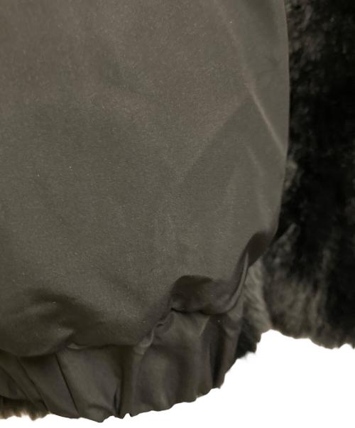 CELFORD（セルフォード）CELFORD (セルフォード) エコファーコンビブルゾン ブラック サイズ:SIZE 36の古着・服飾アイテム