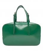 YAHKIヤーキ）の古着「スクエアハンドバッグ」｜グリーン