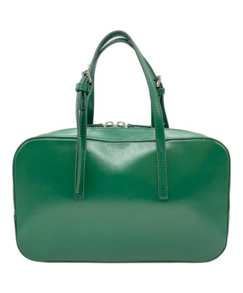 YAHKI（ヤーキ）YAHKI (ヤーキ) スクエアハンドバッグ グリーンの古着・服飾アイテム