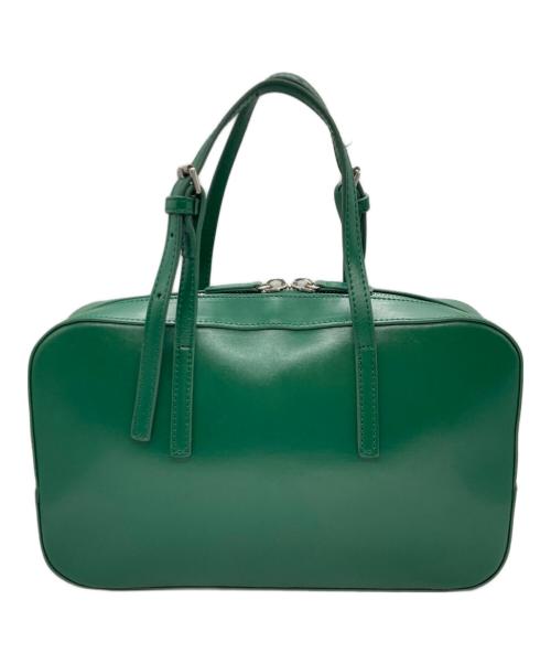 YAHKI（ヤーキ）YAHKI (ヤーキ) スクエアハンドバッグ グリーンの古着・服飾アイテム