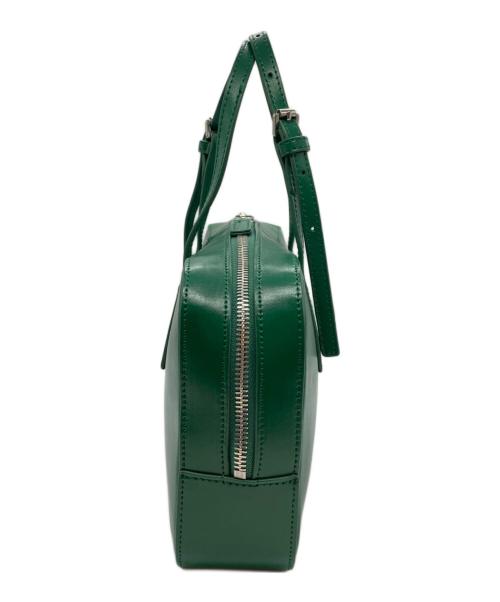 YAHKI（ヤーキ）YAHKI (ヤーキ) スクエアハンドバッグ グリーンの古着・服飾アイテム