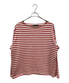 OUTIL（ウティ）の古着「バスクシャツ」｜ホワイト×レッド