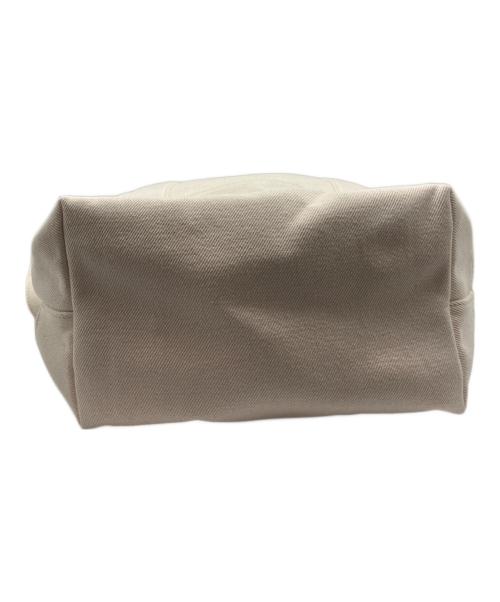 KENZO（ケンゾー）KENZO (ケンゾー) Poppyトートバッグ ベージュ×レッドの古着・服飾アイテム