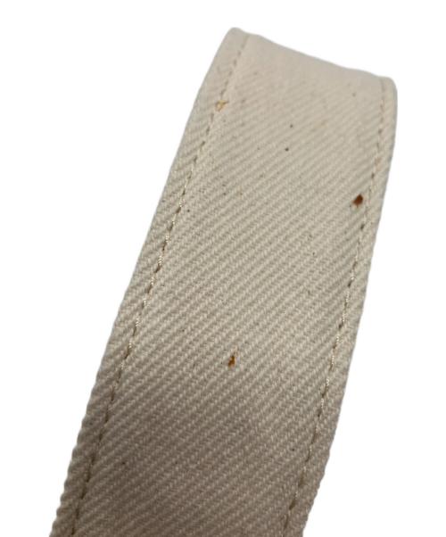 KENZO（ケンゾー）KENZO (ケンゾー) Poppyトートバッグ ベージュ×レッドの古着・服飾アイテム