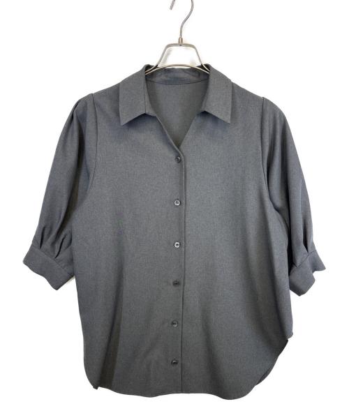 RIM.ARK（リムアーク）RIM.ARK (リムアーク) Skipper collar SH グレー サイズ:Freeの古着・服飾アイテム