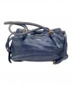 MIU MIUミュウミュウ）の古着「2WAYバッグ」｜ブルー