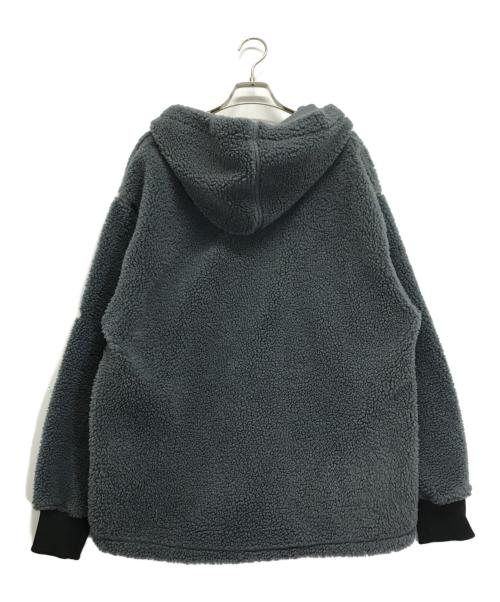 Cape HEIGHTS（ケープハイツ）CAPE HEIGHTS (ケープハイツ) フリースジップアップパーカー チャコールグレー サイズ:OSの古着・服飾アイテム
