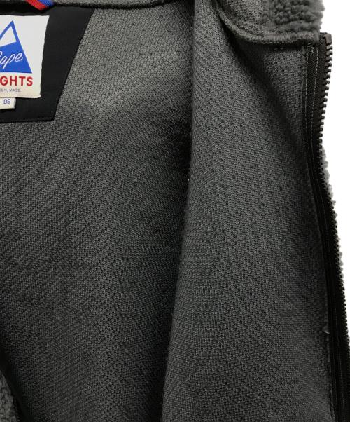 Cape HEIGHTS（ケープハイツ）CAPE HEIGHTS (ケープハイツ) フリースジップアップパーカー チャコールグレー サイズ:OSの古着・服飾アイテム