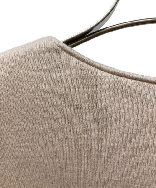 EPOCA（エポカ）EPOCA (エポカ) LA MAGLIA IN CASA ダンボールニットノーカラージャケット ベージュ サイズ:40の古着・服飾アイテム