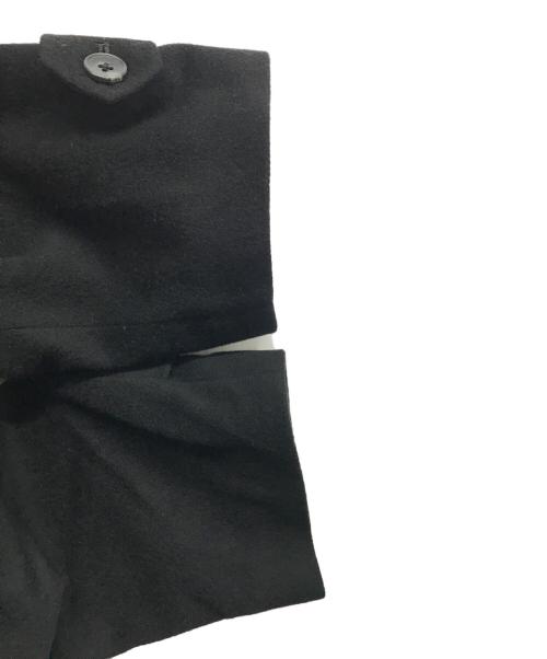 Yves Saint Laurent pour homme（イヴサンローラン プールオム）Yves Saint Laurent pour homme (イヴサンローラン プールオム) カシミヤコート ブラック サイズ:175　A6の古着・服飾アイテム