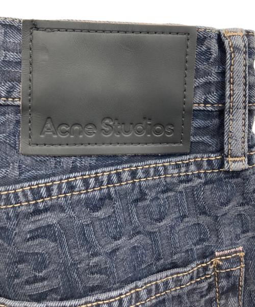 Acne studios（アクネ ストゥディオス）ACNE STUDIOS (アクネ ストゥディオス) バギーフィットジーンズ インディゴ サイズ:48の古着・服飾アイテム