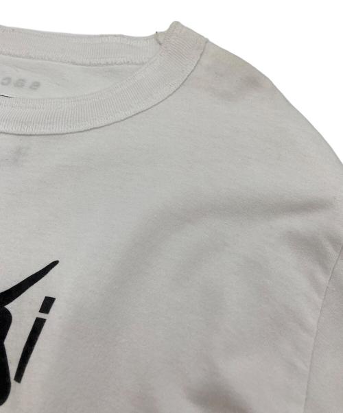 sacai（サカイ）sacai (サカイ) KAWS (カウズ) Flock Print Long Sleeve T-Shirt ホワイト サイズ:3の古着・服飾アイテム