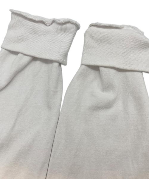 sacai（サカイ）sacai (サカイ) KAWS (カウズ) Flock Print Long Sleeve T-Shirt ホワイト サイズ:3の古着・服飾アイテム