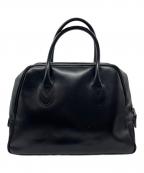 COMME des GARCONS×katsuyuki yoshidaコムデギャルソン×）の古着「台形ハンドバッグ」｜ブラック