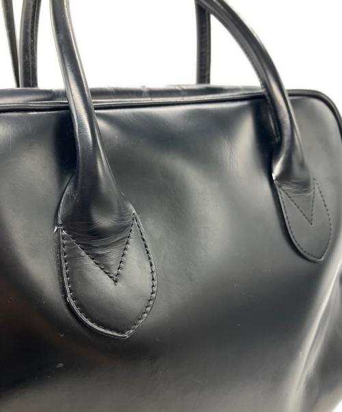 COMME des GARCONS（コムデギャルソン）COMME des GARCONS (コムデギャルソン) katsuyuki yoshida 台形ハンドバッグ ブラックの古着・服飾アイテム