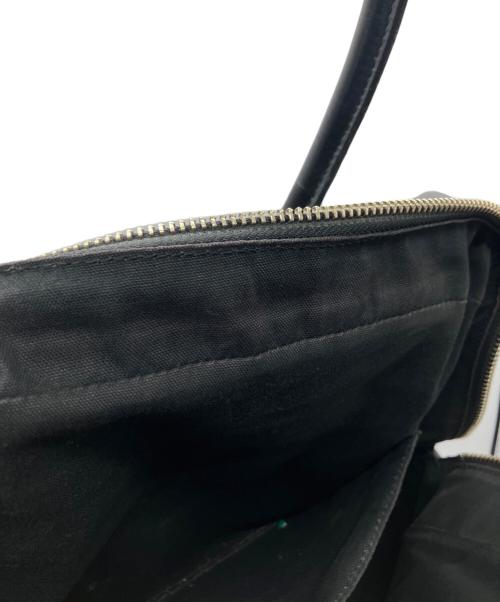 COMME des GARCONS（コムデギャルソン）COMME des GARCONS (コムデギャルソン) katsuyuki yoshida 台形ハンドバッグ ブラックの古着・服飾アイテム