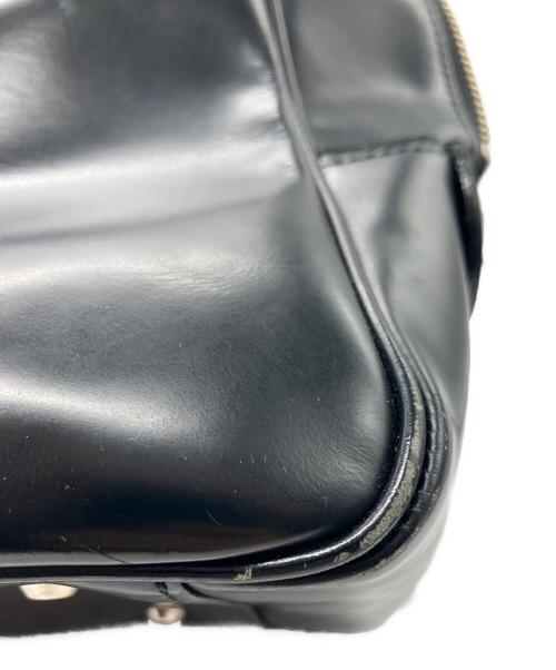 COMME des GARCONS（コムデギャルソン）COMME des GARCONS (コムデギャルソン) katsuyuki yoshida 台形ハンドバッグ ブラックの古着・服飾アイテム