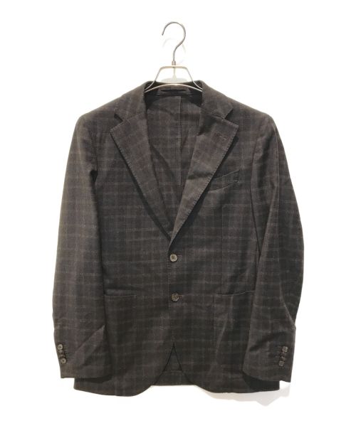 L.B.M.1911（エルビーエム1911）L.B.M.1911 (エルビーエム1911) ウールテーラードジャケット ブラウン サイズ:48の古着・服飾アイテム