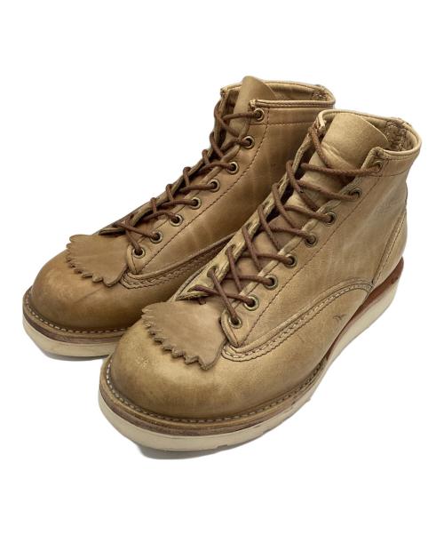 WESCO（ウェスコ）WESCO (ウェスコ) JOBMASTER ワークブーツ ベージュ サイズ:8.5Eの古着・服飾アイテム
