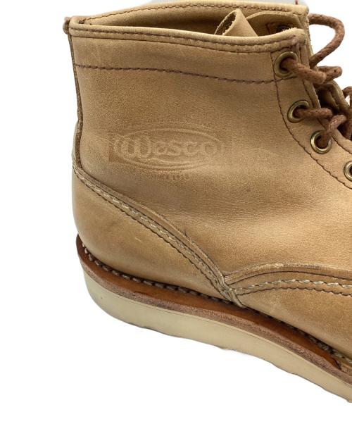 WESCO（ウェスコ）WESCO (ウェスコ) JOBMASTER ワークブーツ ベージュ サイズ:8.5Eの古着・服飾アイテム
