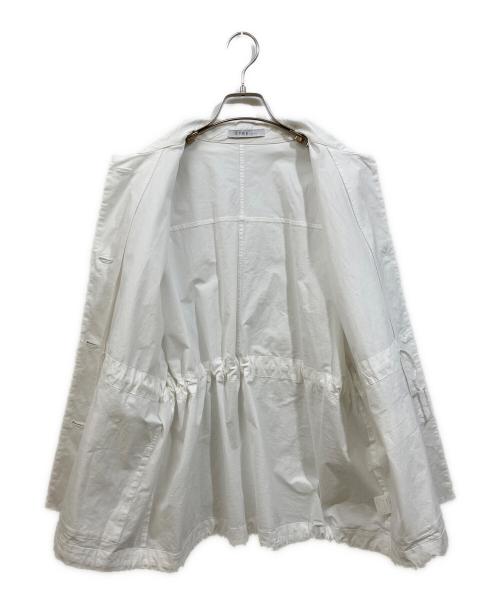ETRE TOKYO（エトレトウキョウ）ETRE TOKYO (エトレトウキョウ) コットンシャツジャケット ホワイト サイズ:Mの古着・服飾アイテム