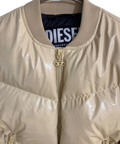 DIESEL（ディーゼル）DIESEL (ディーゼル) ボンバージャケット ベージュ サイズ:Sの古着・服飾アイテム