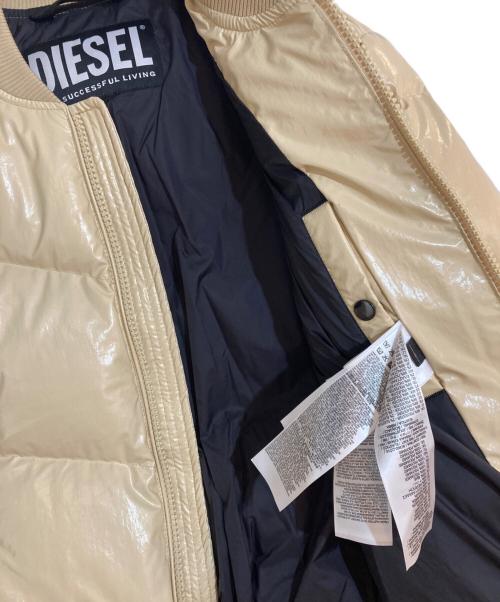 DIESEL（ディーゼル）DIESEL (ディーゼル) ボンバージャケット ベージュ サイズ:Sの古着・服飾アイテム