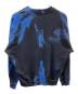 DIESEL (ディーゼル) タイダイ染めスウェット ブルー サイズ:М：8000円