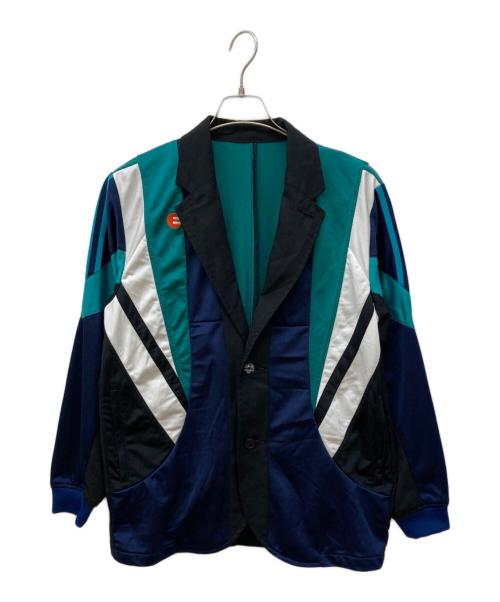 HURRAY HURRAY（フレイフレイ）HURRAY HURRAY (フレイフレイ) 再構築テーラードジャケット マルチカラー サイズ:‐の古着・服飾アイテム