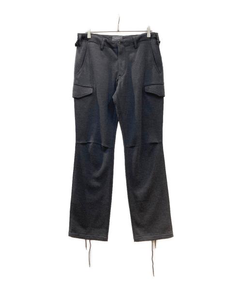 sage de cret（サージュデクレ）sage de cret (サージュデクレ) ウールジャージカーゴパンツ グレー サイズ:Ⅼの古着・服飾アイテム