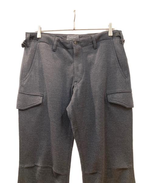 sage de cret（サージュデクレ）sage de cret (サージュデクレ) ウールジャージカーゴパンツ グレー サイズ:Ⅼの古着・服飾アイテム