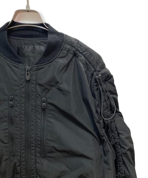 WHITE MOUNTAINEERING（ホワイトマウンテ二アニング）WHITE MOUNTAINEERING (ホワイトマウンテ二アニング) PRIMALOFT MA-1 ブラック サイズ:2の古着・服飾アイテム